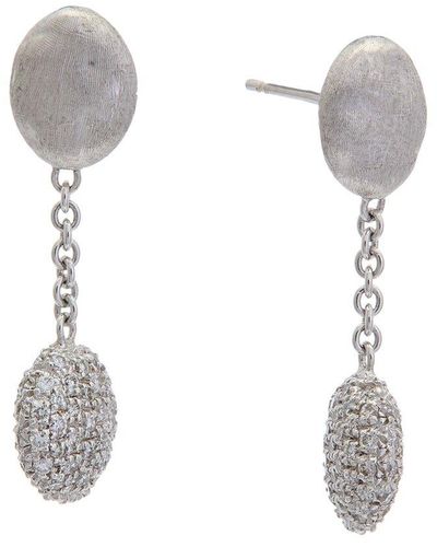 Marco Bicego Siviglia 18k 0.93 Ct. Tw. Diamond Earrings - White
