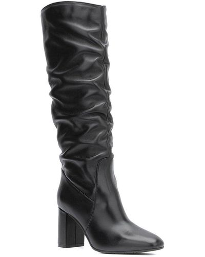 Aquatalia Leora Weatherproof Leather Boot - Black