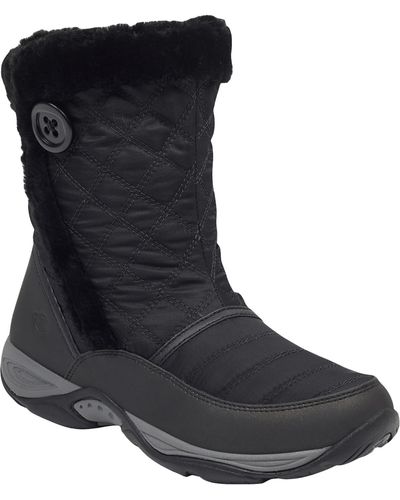 Easy Spirit Exposure 2 Cold Weather Ankle Winter Boots - Black