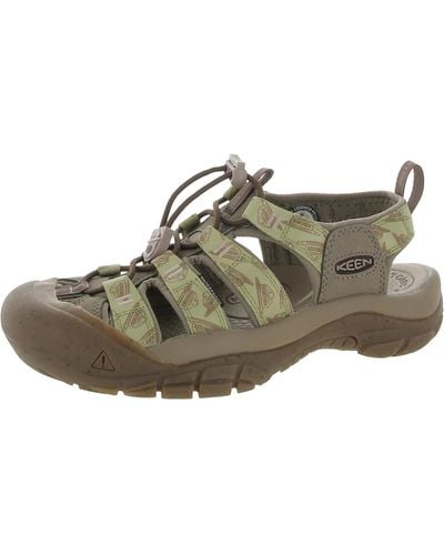 Keen Newport Retro Cushioned Footbed Closed Toe Sport Sandals - Brown