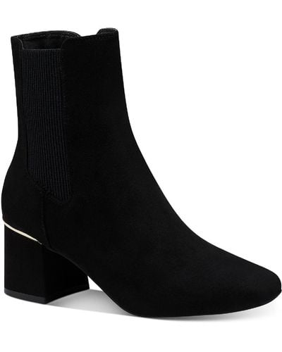 Alfani Rockee Bootie Short Ankle Boots - Black