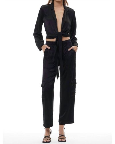 Young Fabulous & Broke Monique Cargo Pant - Black