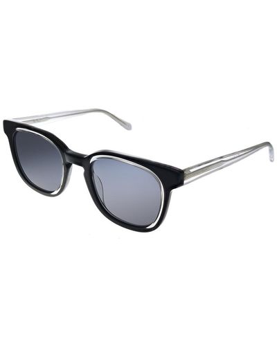 Original Penguin Pe Suspender Bk 49mm Square Sunglasses - Black