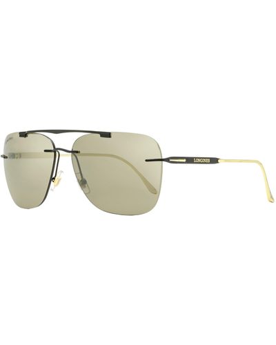 Longines Classic Sunglasses Lg0009-h Black/gold 62mm