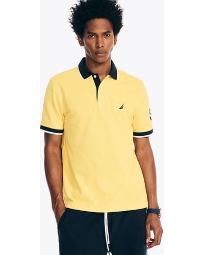 Nautica Sustainably Crafted Classic Fit Polo - Yellow