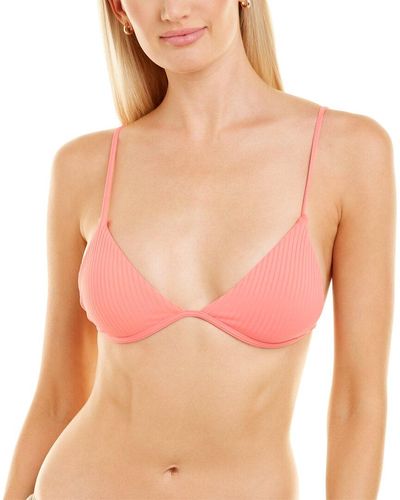 VYB Holly Fixed Triangle Bikini Top - Pink
