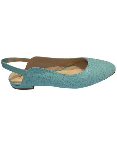 French Sole Lola Slingback Sandal In Turquoise - Blue