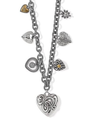 Brighton One Love Necklace - Metallic