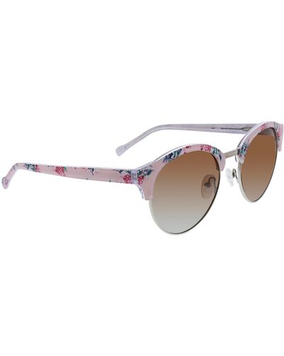 Vera Bradley Jade Polarized Wayfarer Sunglasses - Brown