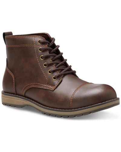 Eastland Jason Chukka Lace-up Ankle Boots - Brown