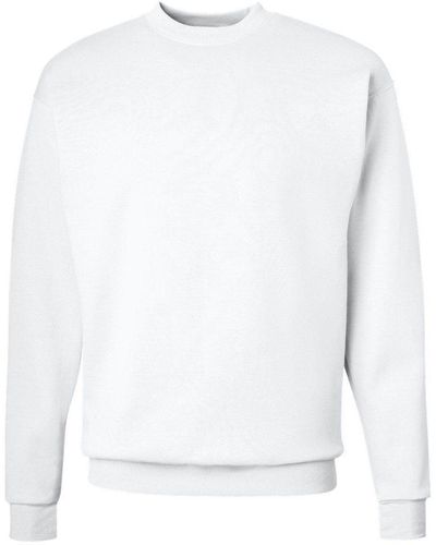 Hanes Ecosmart Crewneck Sweatshirt - White