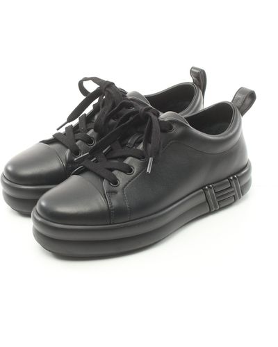 Hermès Happy Sneakers Leather - Black