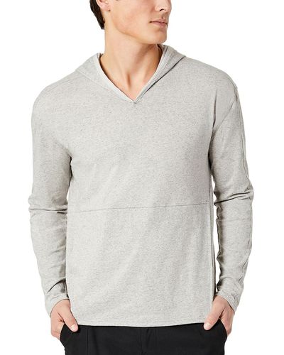 Kenneth Cole Jersey Slim-fit Hoodie - Gray