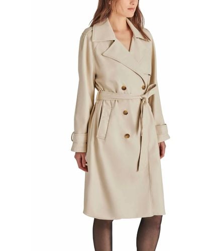 Steve madden clearance ruffle trench coat