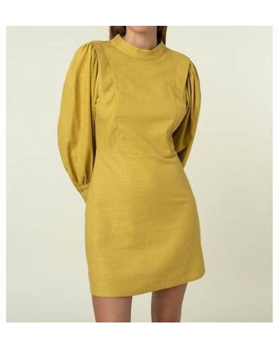 FRNCH Francoise Dress - Yellow