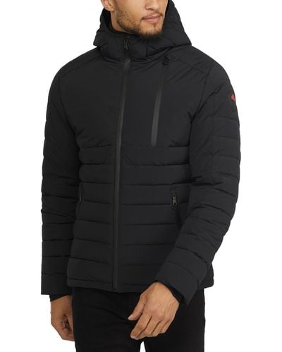 Pajar Quilted Lightweight Puffer Jacket - Black