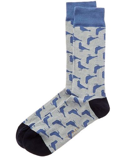 Ted Baker Pidgsok Socks - Blue