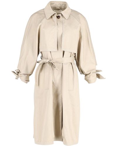 Chloé Chloe Belted Trench Coat - Natural
