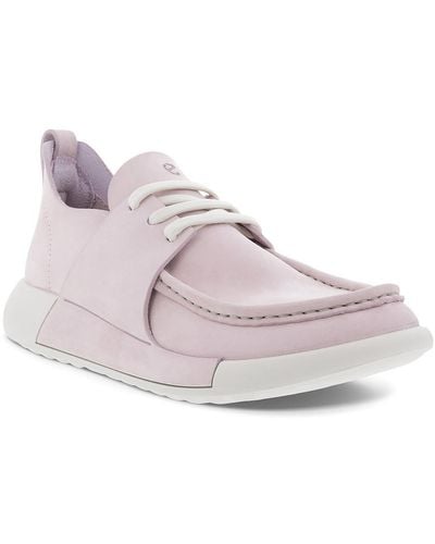 Ecco Cozmo 2.0 Leather Lifestyle Casual And Fashion Sneakers - Pink