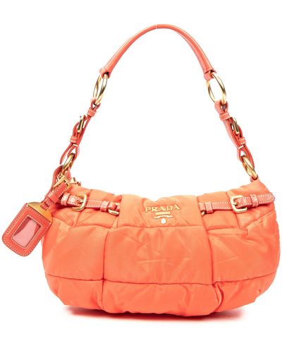 Orange Prada Bags for Women | Lyst