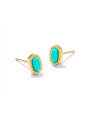 Kendra Scott Mini Ellie Stud Magnesite Earrings - Blue