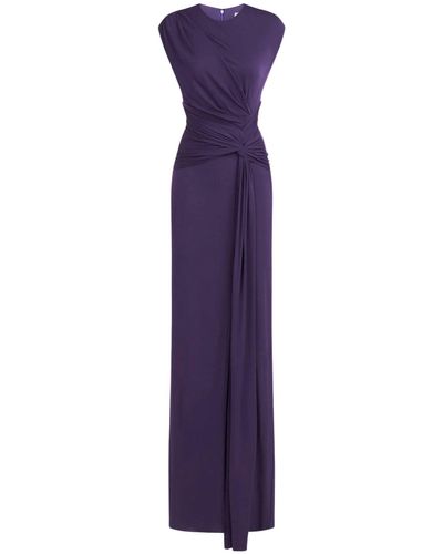Halston Giovanna Gown - Purple