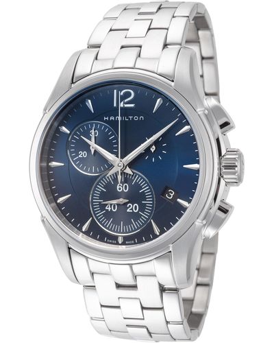 Hamilton 42mm Tone Quartz Watch H32612141 - Blue