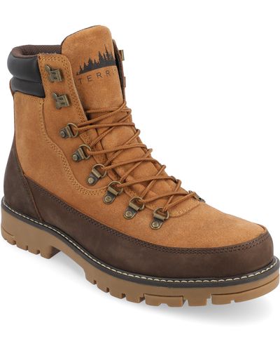 Territory Dunes Water Resistant Lace-up Boot - Brown