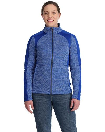 Spyder Encore Full Zip - Electric - Blue