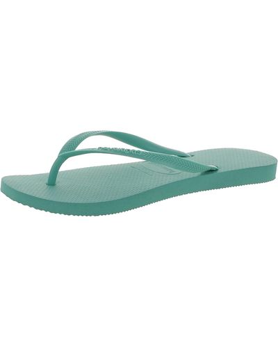 Havaianas Slim Flip-flops Slip On Thong Sandals - Pink