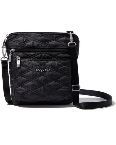 Baggallini Modern Pocket Crossbody Bag - Black