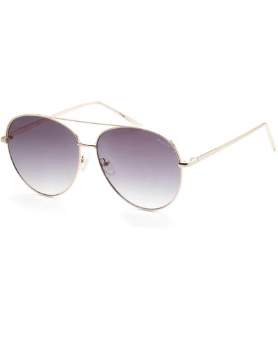 Guess 63mm Sunglasses Gf0391-32b - Purple