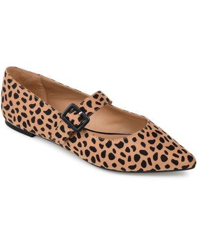 Journee Collection Collection Karissa Flat - Brown