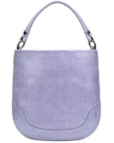 Frye Melissa Leather Hobo Bag - Purple
