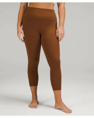 lululemon Align Hr Crop leggings - Brown
