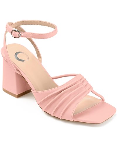 Journee Collection Shillo Pump - Pink