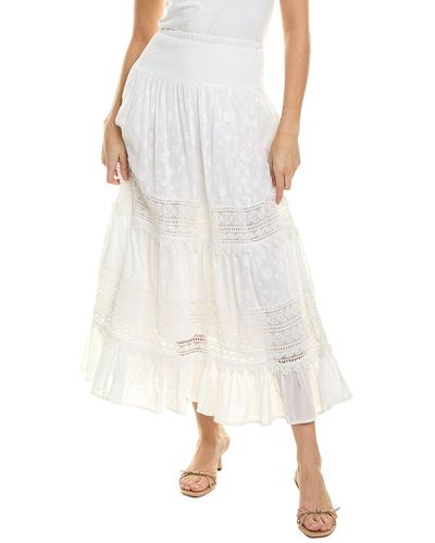 Raga Aria Maxi Skirt - White