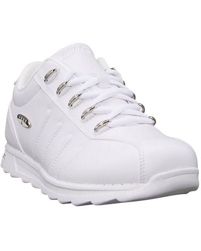Lugz Changeover Ii Faux Leather Fitness Athletic And Training Shoes - White