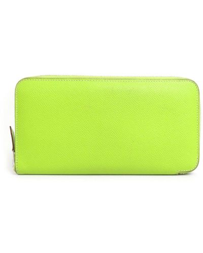 Hermès Azap Leather Wallet (pre-owned) - Green