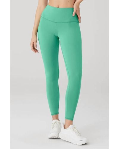 Alo Yoga 7/8 High-waist Airbrush legging - Green