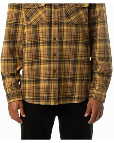 Katin Fred Flannel Shirt - Brown