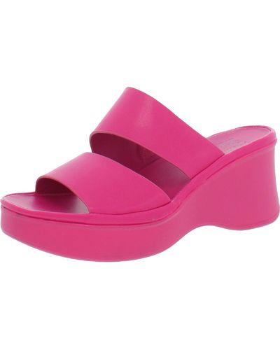 Naturalizer Genn-rally Padded Insole Slide Sandals - Pink