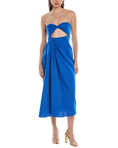 Mara Hoffman Samara Midi Dress - Blue