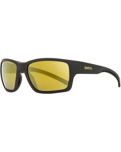 Smith Chromapop Polarized Sunglasses Outback Freqe Matte Gray 59mm - Black