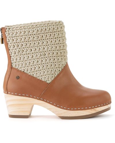 The Sak Paloma Clog Boots - Brown