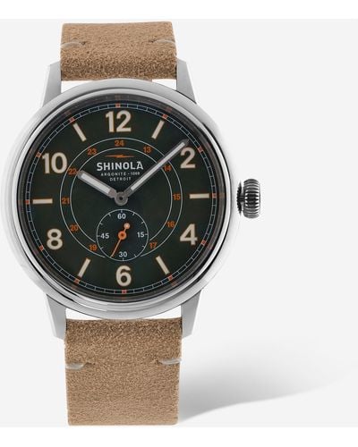 Shinola Detroit The Traveler S0120247329 Subsecond Watch - Multicolor