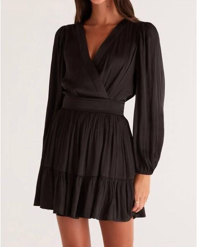 Z Supply Alita Mini Dress - Black