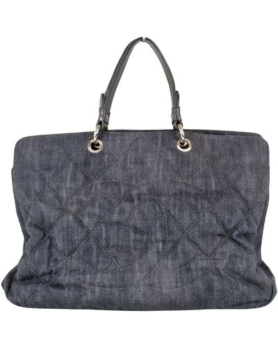 Chanel Shopping - Jeans Tote Bag (pre-owned) - Blue