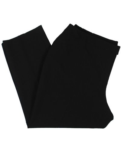 Anne Klein Plus High Rise Business Dress Pants - Black