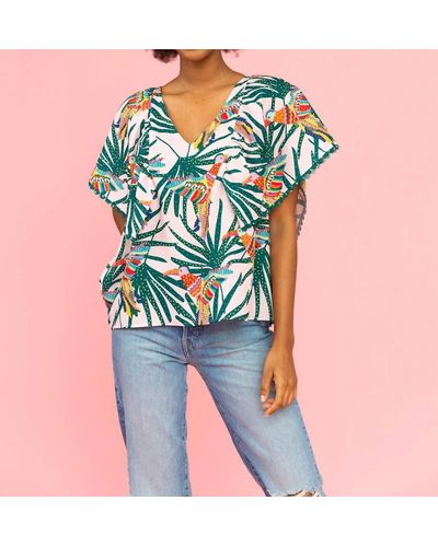 CROSBY BY MOLLIE BURCH Kimmie Top - Blue